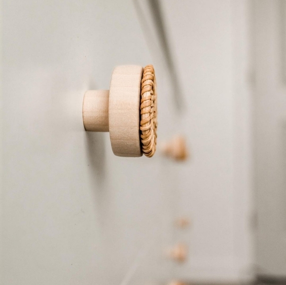 Boho Rattan Furniture Knobs ✨️ (12-count) - Picture 5 of 9